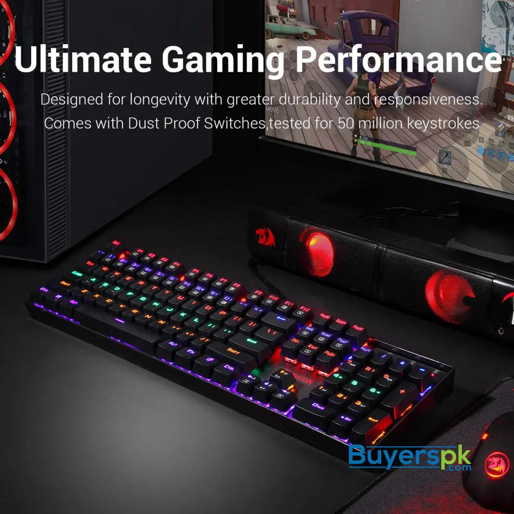 Redragon K551 Rgb Mitra Mechanical Gaming Keyboard - Price in Pakistan Redragon K551 Rgb Mitra Mechanical Gaming Keyboard - Price in Pakistan